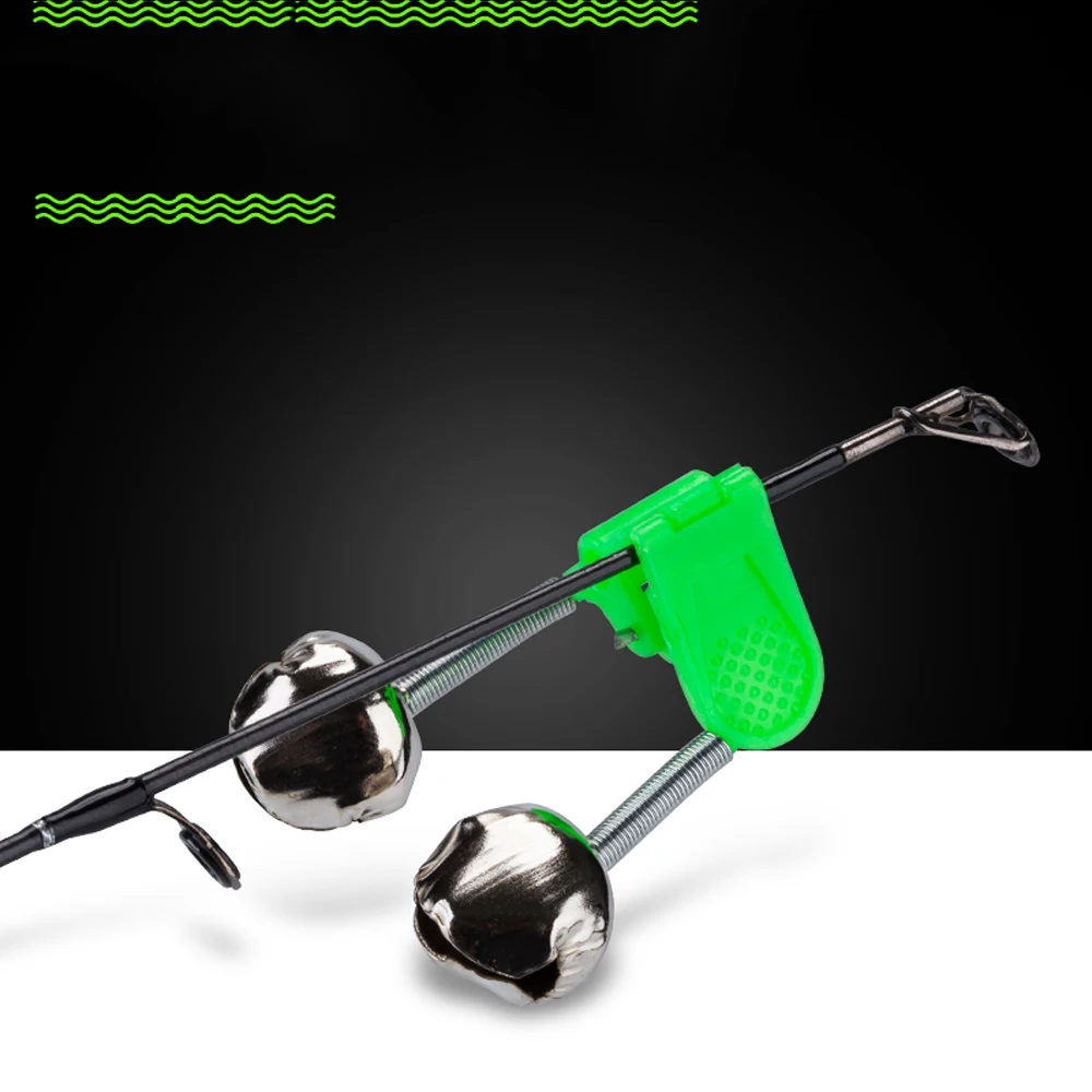 10 шт./лот сигнализатор поклевки для рыболовной удочки Колокольчик зажим удилища