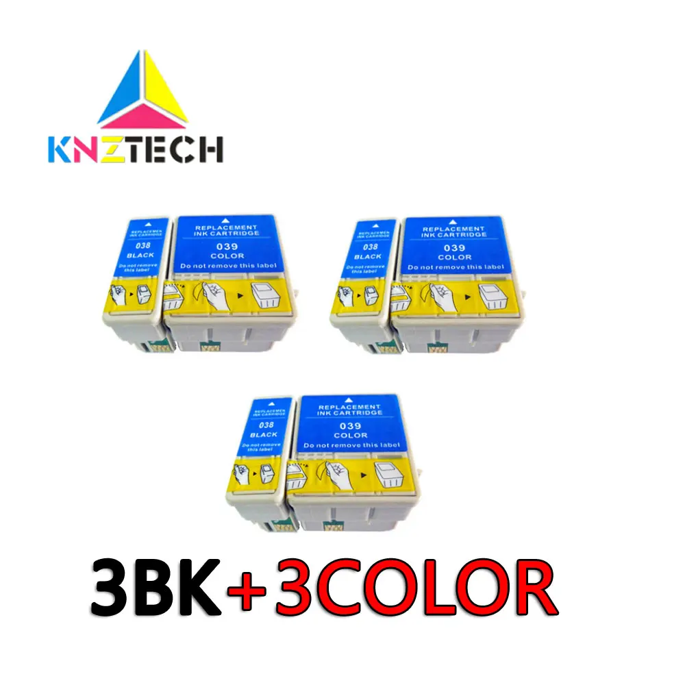 Чернильный картридж T038 T039 совместимый с STYLUS C41SX C41 C41UX C43 C43UX C43SX C45 CX1500|ink cartridge|compatible