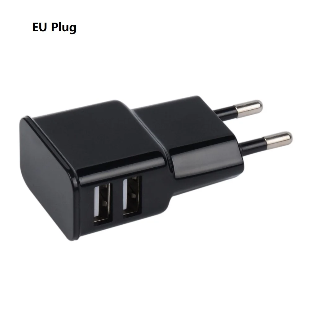 2A 5V 2A Dual USB Универсальное зарядное устройство для мобильного телефона s зарядное устройство для путешествий зарядное устройство для iPhone для Android - Тип штекера: 2A