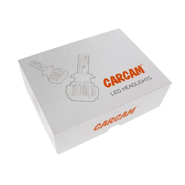 Комплект автомобильных светодиодных ламп CARCAM H11 35 Вт/2шт|Передние LED-фары для авто|