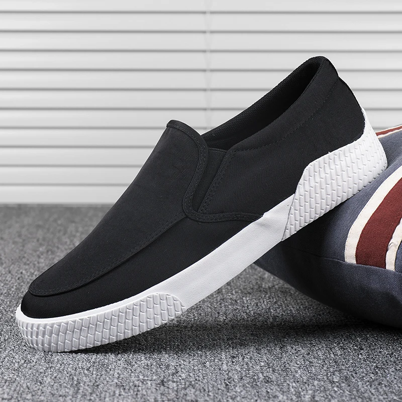 Мужские холщовые Туфли-эспадрильи Повседневные слипоны дышащие лоферы