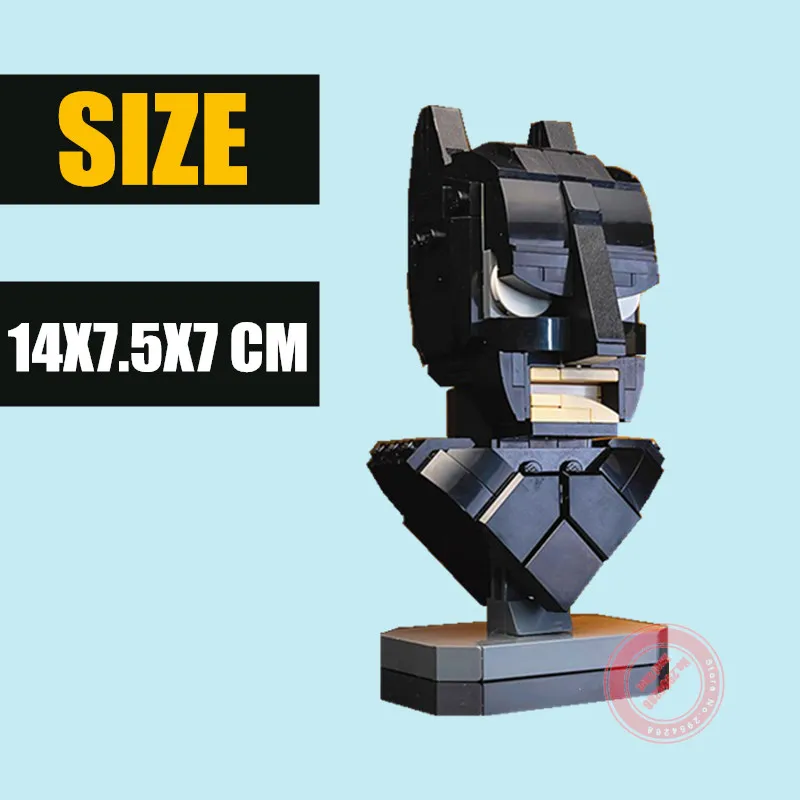 Новинка Темный рыцарь Бэтмен клоун Джокер бюст легинсы MOC 22597 подходят фигурки