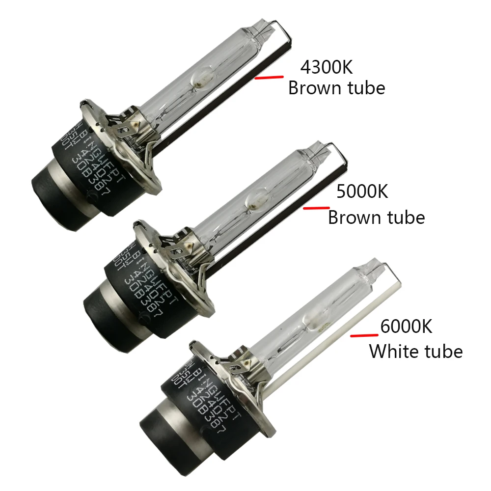 Ксеноновая лампа 4300K 5000K 6000K HID 35 Вт D4S D4R 2 шт.|Лампы для автомобильных фар