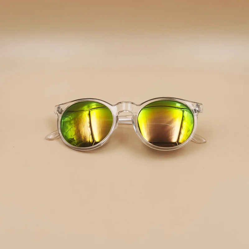 2021 модные круглые солнцезащитные очки с гвоздями для женщин и мужчин пластиковые