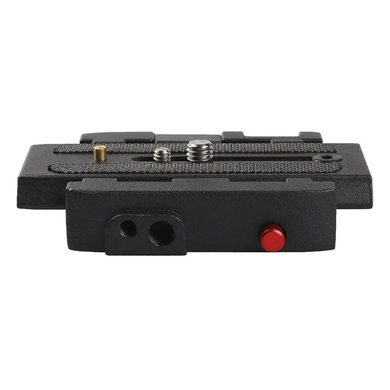 H7JA Aluminum Alloy Quick Release Plate Assembly P200 Clamp Adapter for Manfrotto 577 501 500AH 701HDV Q5 Camera Tripod Kit | Электроника