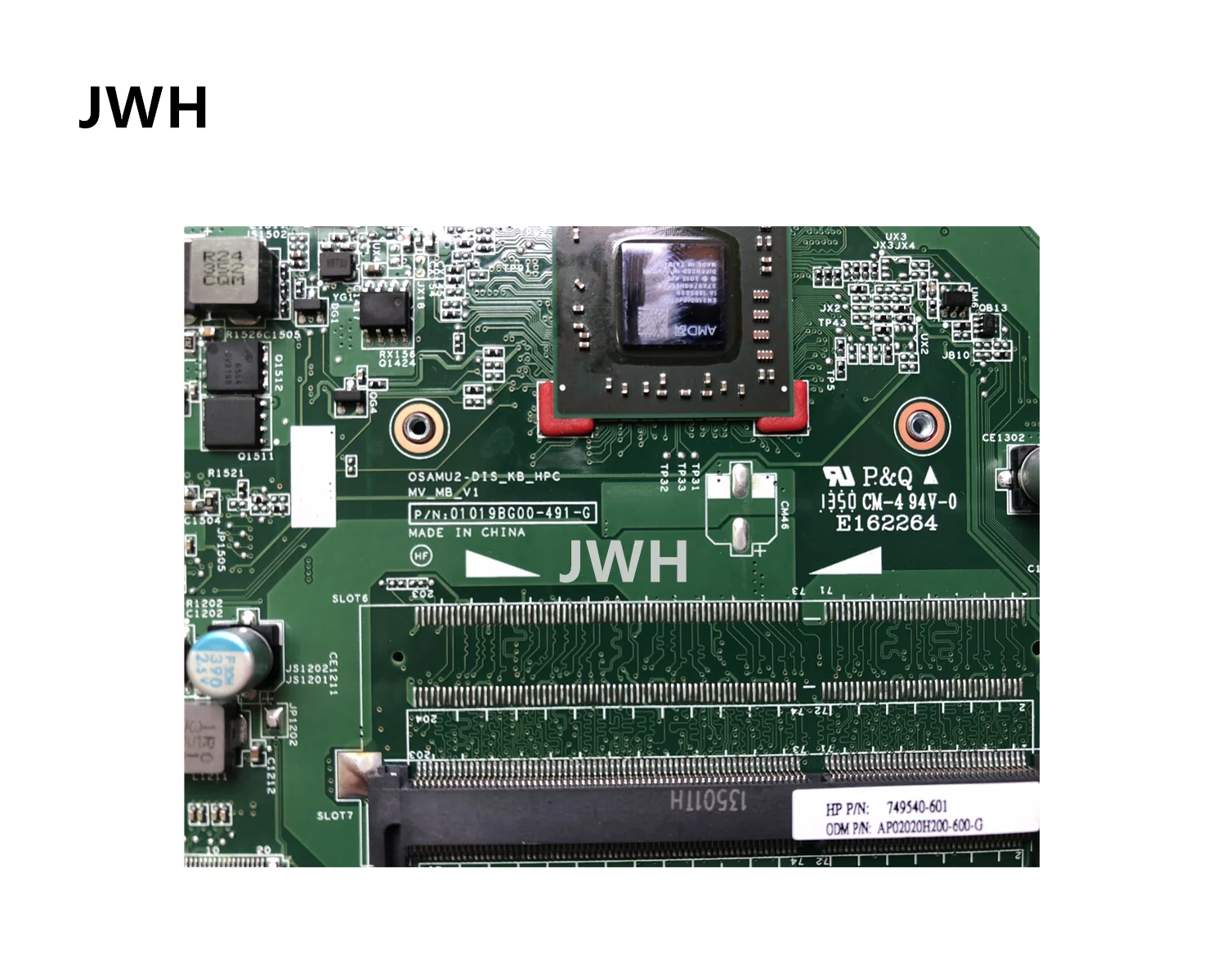 YPAY для hp 245 G2 материнская плата E1-2100 8570M 1G 747272-001 747272-501 747272-601 тестирование работы