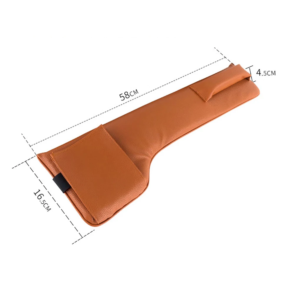 

Universal Car Seat Gaps Filler Pockets PU Leather Auto Seats Pad Soft Padding Phone Cards Holder Storage Bags Organizers