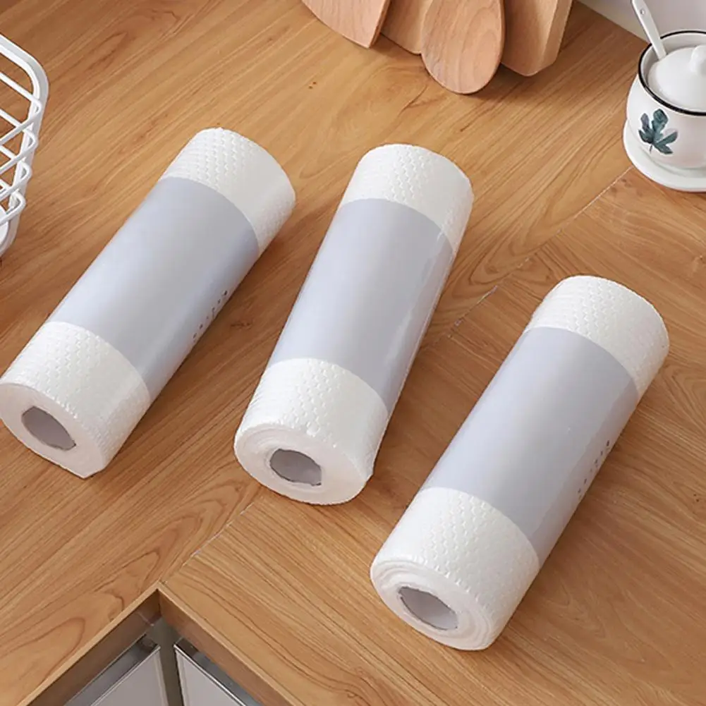 

Not Easy Deformed Unique Wet Dry Dual Use Dish Cloth 2 Types Dish Cleaning Cloth Lightweight for Bathroom