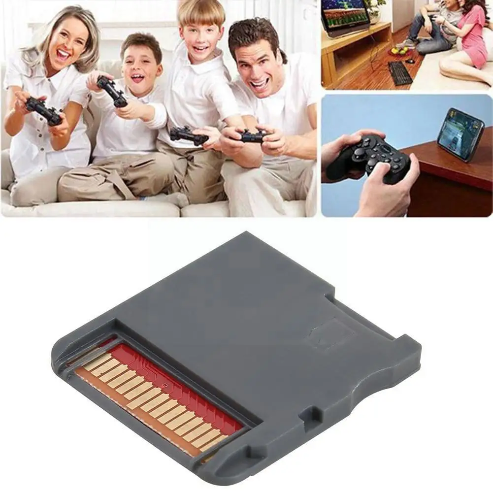 

Wood System R4 Video Games Memory Card Automatic Download 3DS Game Flashcard Adapter for Nintend NDS MD GB GBC FC PCE U0O6