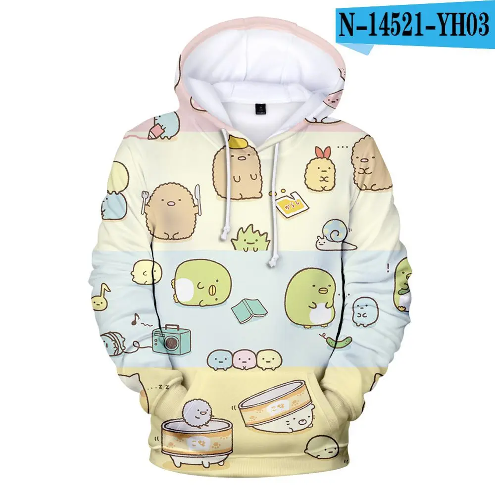 

Popular Cool Anime Sumikkogurashi 3D Print Hoodies Sweatshirts Boys/girls Long Sleeve Hoodie Sumikko Gurashi Cosplay Pullovers