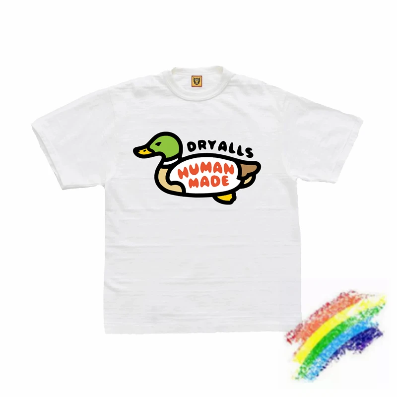 

Duck Printing Human Made T Shirts Men Women T-Shirt Top Tees Short Sleeve