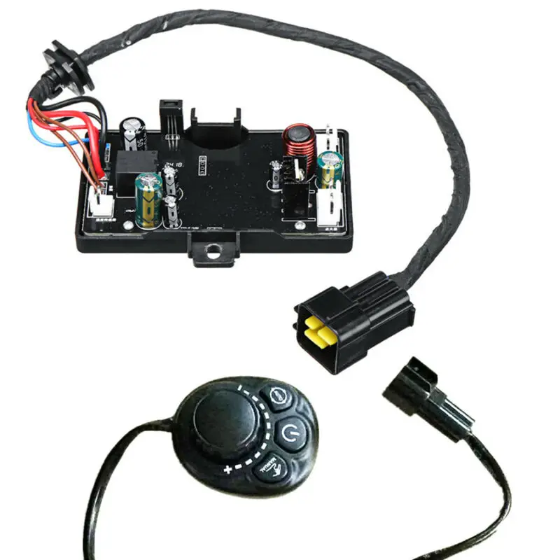 

12V/24V Knob Switch For Car Truck Diesel Black Accessories Replacement