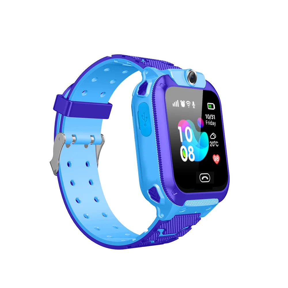 Q12/Q19 Детские умные часы LBS расположение, SOS Вызов удаленный монитор камера Smartwatch для детей лучший подарок
