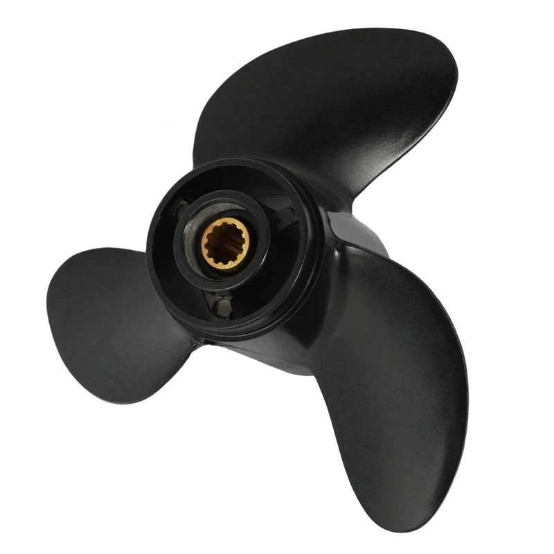 

7.8 x 9 Outboard Propeller for Tohatsu/Nissan with Rub Strake Protection Deck Hardware Medium for Marine