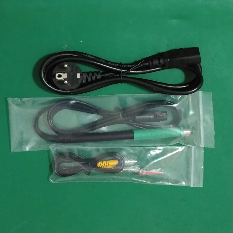 Jabe UD-1200-Estaci&oacute;n de soldadura sin plomo de precisi&oacute;n, Kit de soldador de calentamiento r&aacute;pido, sistema de calefacci&oacute;n de potencia de doble canal, 2.5S-3