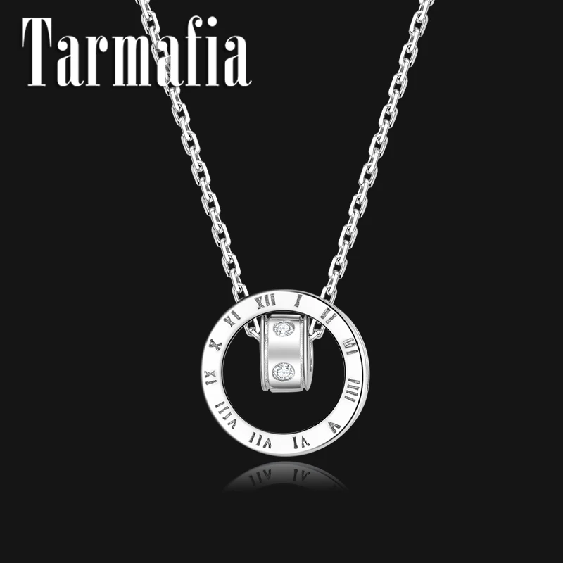 Модная одежда в европейском стиле очаровательные часы круглое ожерелье с CZ