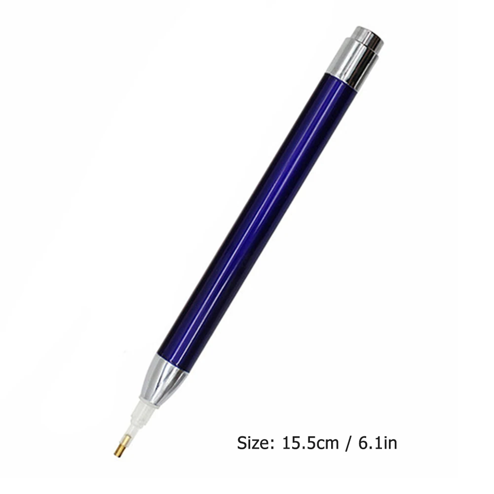 Светящаяся Алмазная картина инструмент Точка Дрель Ручка Вышивка крестом