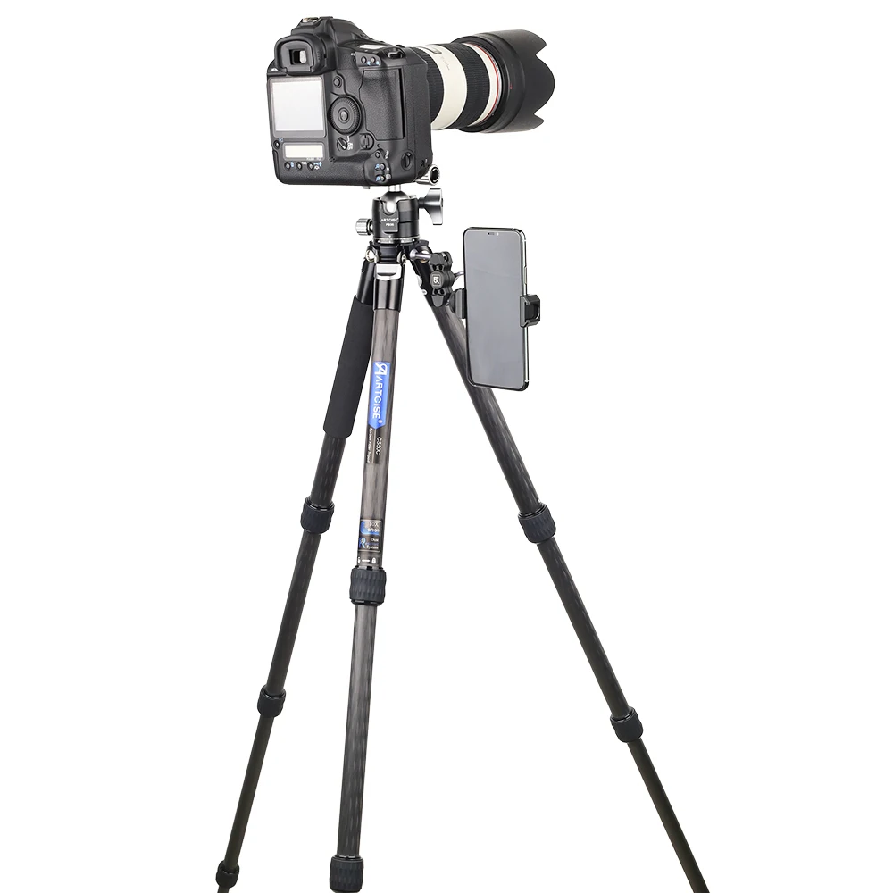 Штатив для камеры из углеродного волокна профессиональный легкий компактный