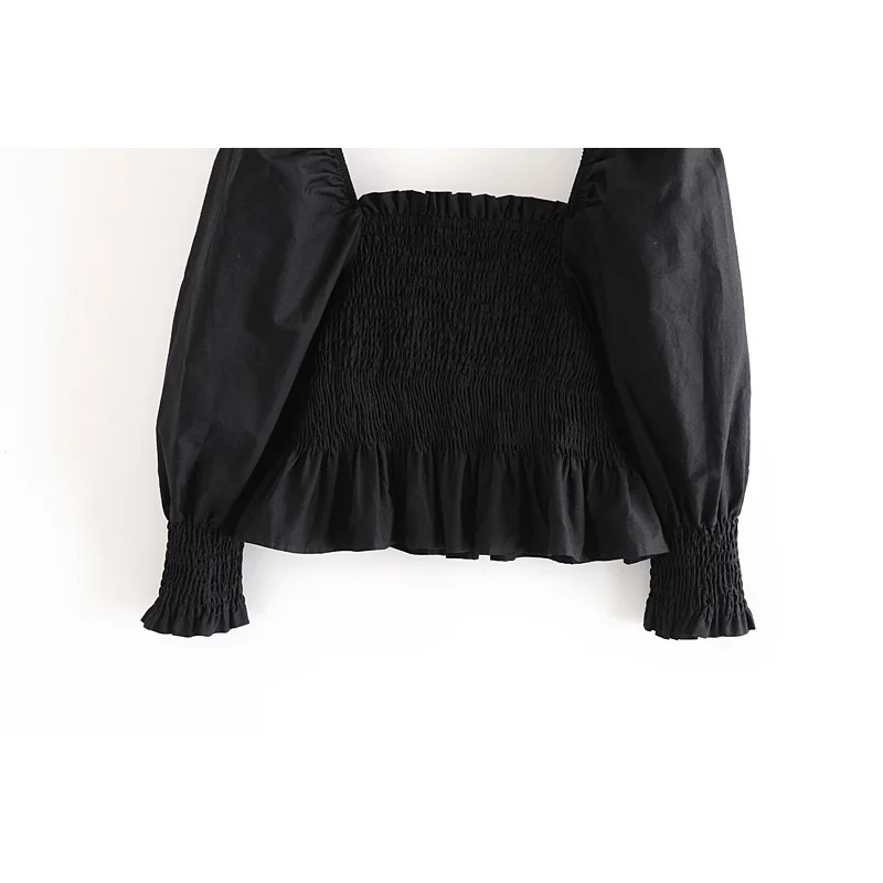 Звездная светящаяся модная женская рубашка Za осень 2020 Повседневная приталенная