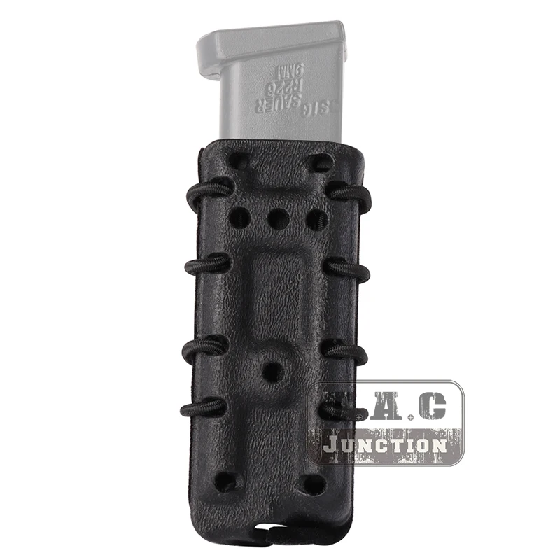 

Tactical Hard Shell Pistol Magazine Pouch Carrier For 9mm Magazine Pouch With MOLLE / Belt Mount