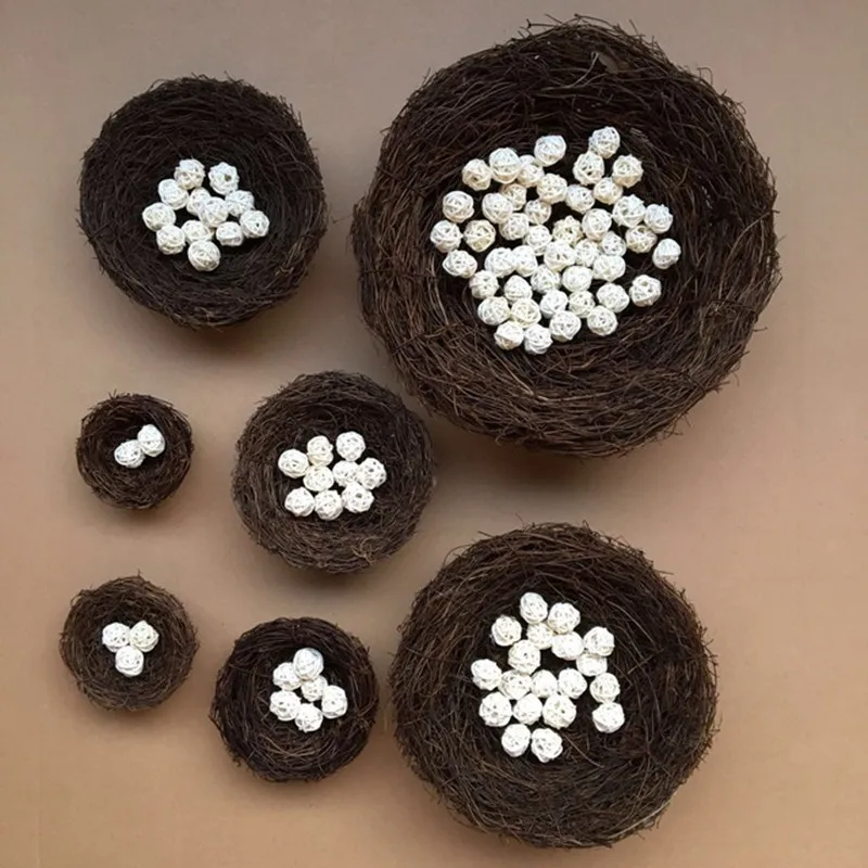 6 30 см корзины из ротанга для хранения креативные ручной работы лоза пасхальное