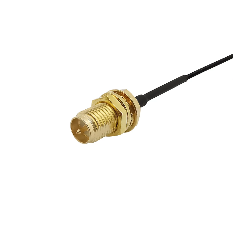 1 шт. RP SMA мама к IPX IPEX U.FL MHF3 Кабельный разъем 0 81 мм коаксиальный кабель отрезок