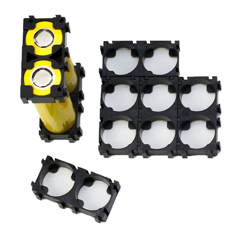 

20PCS 1x2 Battery Holder Bracket Safety Plastic Cell Brackets for 21700 Battery