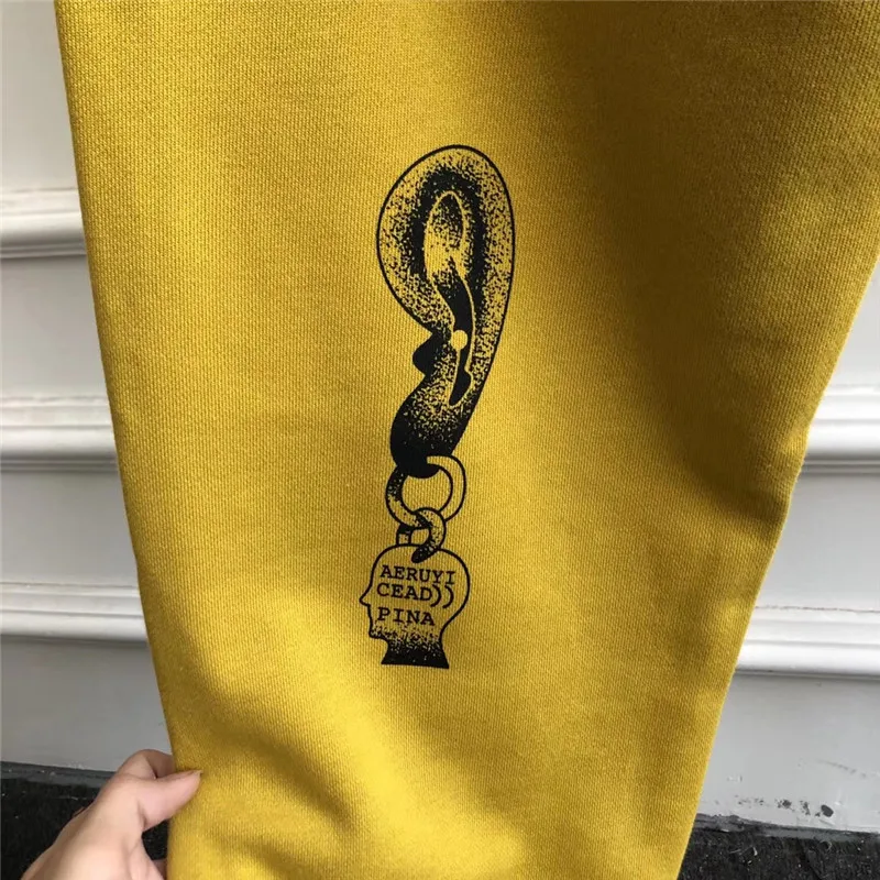 

2020ss Brain Dead Gustavo Sweatpants Women Men Fashion Casual Kanye West Pants Drawstring