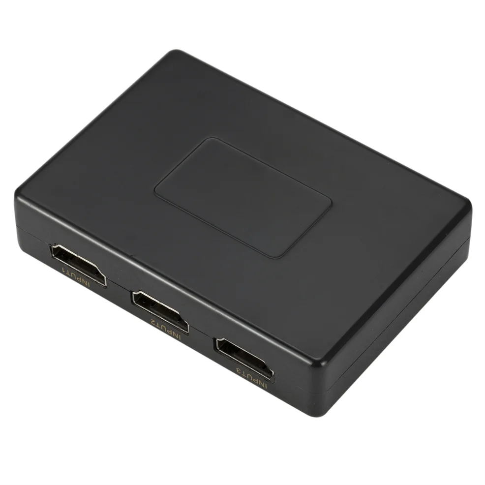 4K 2K 3x1 кабель HDMI сплиттер HD 1080P видео коммутатор адаптер 3 Вход 1 Выход Порты и