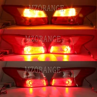 leftrifht tail light outer inner lamp for ford focus 2013 2014 brake lamp stop light red tail light assembly car styling