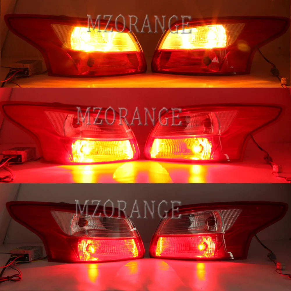 MZORANGE задние светильник внешний внутренний задний фонарь для Ford Focus 2013-2014