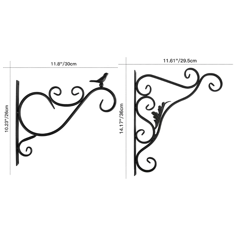

Wall hook Bracket for hanging basket flower pot lantern Support holder hanger
