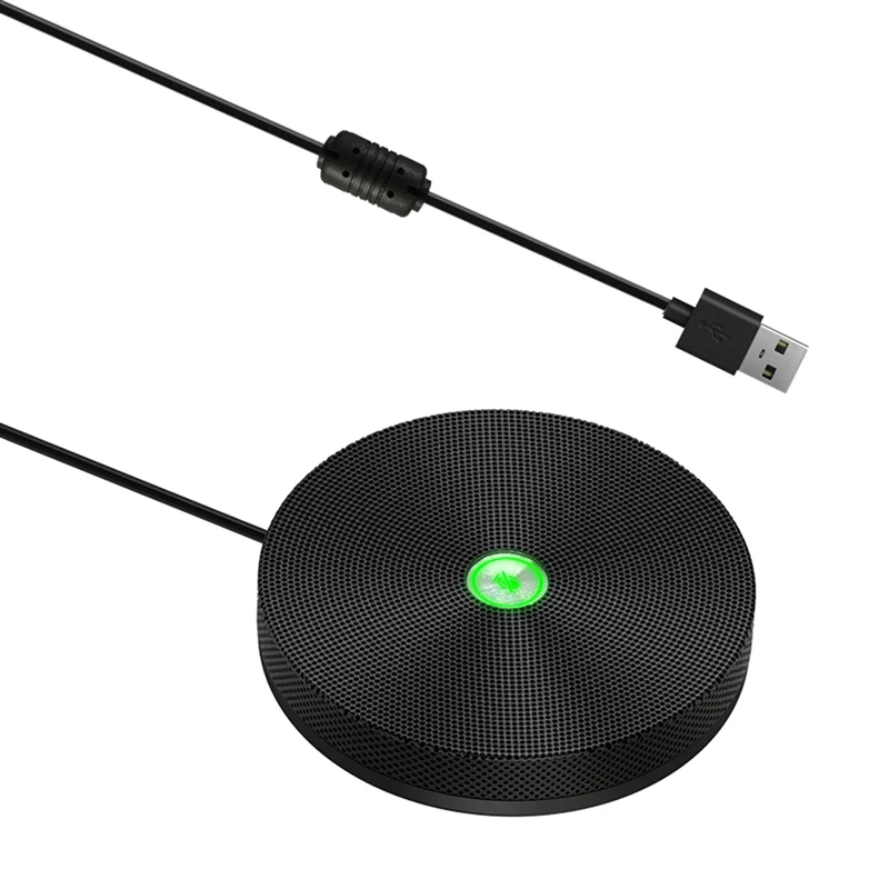 

QM0 360 градусов всенаправленный конденсаторный микрофон для телефонной связи с микрофоном для ПК ноутбука офиса встречи видео