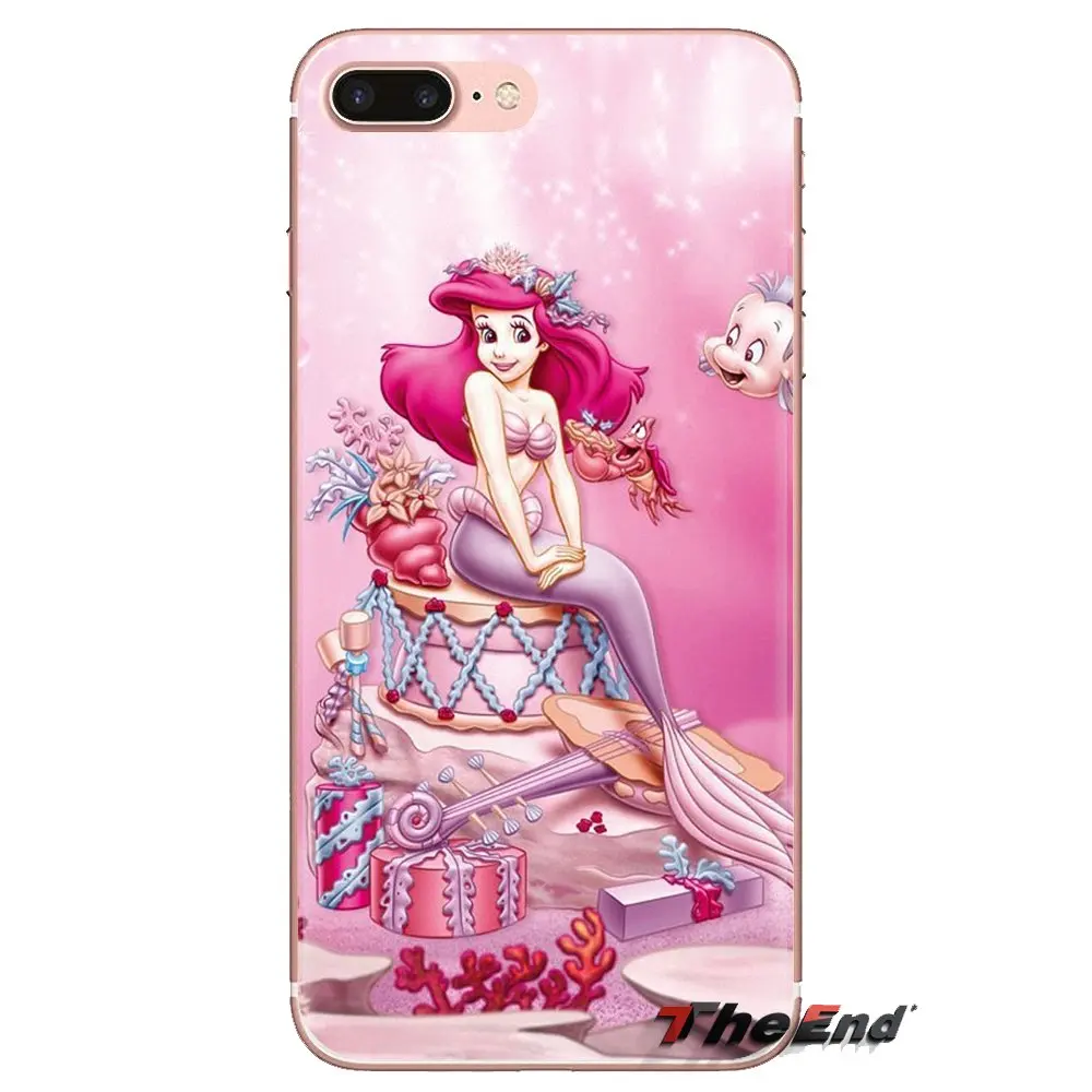 Дизайн Татуировка Ариэль с рисунком маленькая русалочка для Samsung Galaxy J1 J2 J3 J4 J5 J6 J7