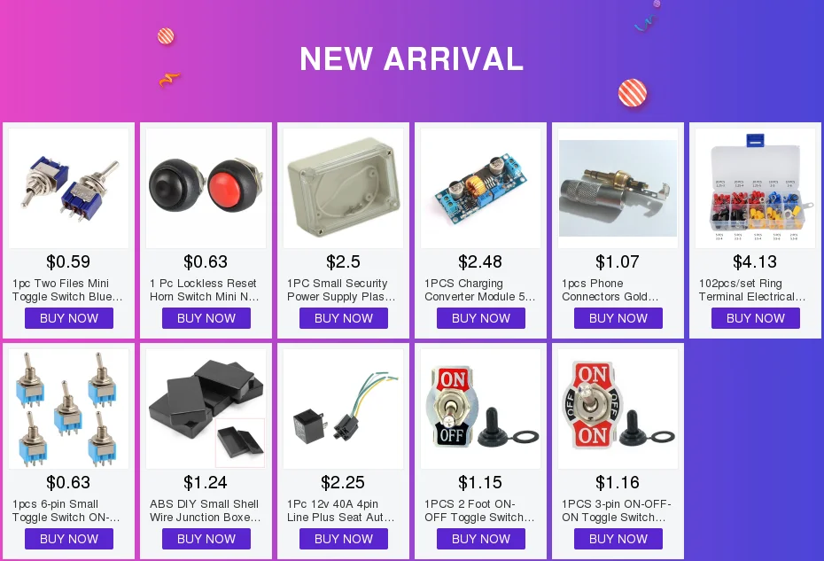 ABS DIY небольшой Корпус Провода распределительные коробки пластиковый электронный проект коробка корпус инструмент 100x60x25 мм