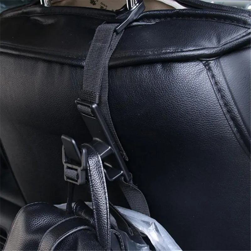 

Car Seat Organizer Behind On Seat Car Multi-function Hooks Storage Supplies Hook Purse Hanger Headrest Hook