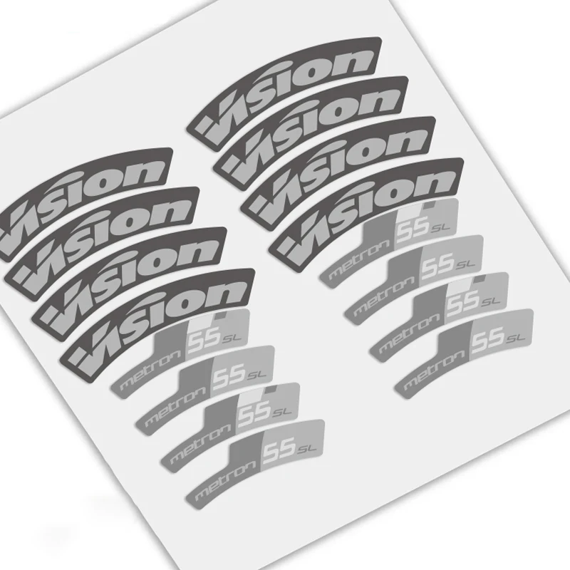 18 новое видение 55 sl Набор наклеек для колес дорожный велосипед углеродный резак