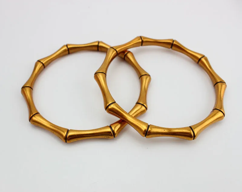 Одна пара просто две части о-образная металлическая ручка для сумки сумка