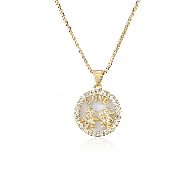 Цепочка-ожерелье Mafisar с кулоном в виде змеи белого моллюска AAA + CZ | Украшения и