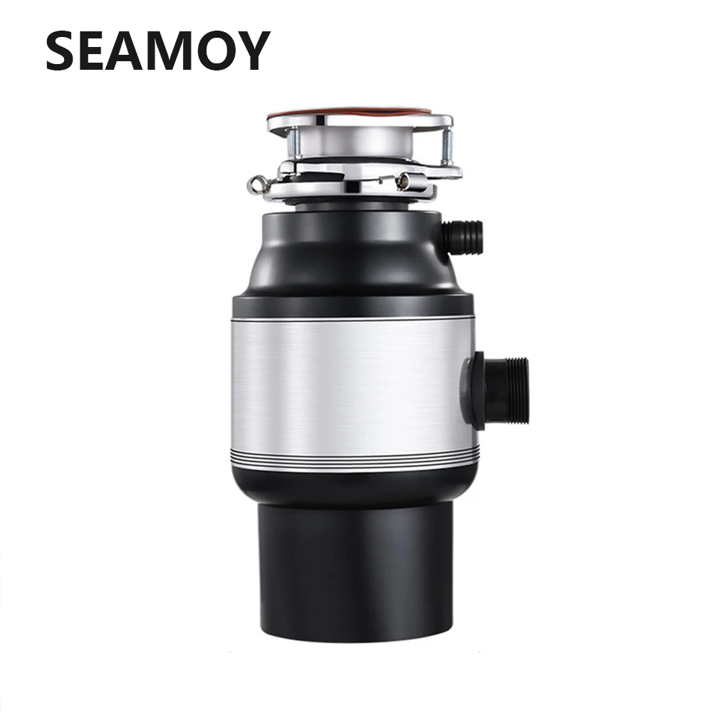 Seamoy 1.2L кухонный комбайн для мусора, измельчитель пищевых отходов с воздушным переключателем, перезагрузка, утилизация Кухонных Отходов 220 В