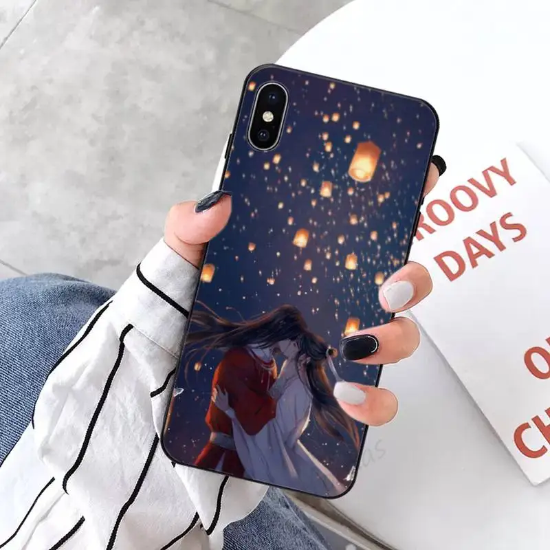 

Tian Guan Ci Fu anime Phone Case for iPhone 11 12 pro XS MAX 8 7 6 6S Plus X 5S SE 2020 XR