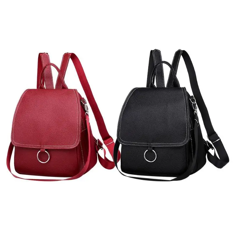 Миниатюрные рюкзаки AOTTER SLULIAN маленькие студенческие сумки на плечо однотонные