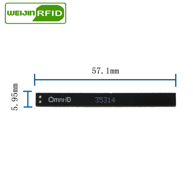 UHF RFID Анти металлическая метка omni ID подходит 210 915 м 868 Alien Higgs3 50 шт. Бесплатная