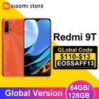 Смартфон Xiaomi Redmi 9T, экран Глобальная версия дюйма, Snapdragon 662, Аккумулятор 6000 мА  ч, задняя камера 48 МП, FHD 6,53 дюйма