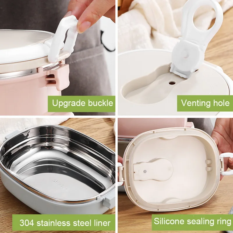 Ланч-бокс 3/4 уровня кухонный пищевой контейнер Штабелируемый для хранения еды