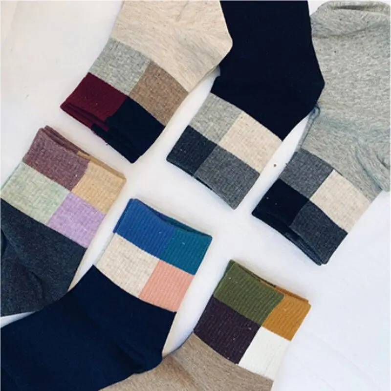 Новинка распродажа модные дизайнерские женские длинные носки Harajuku винтажное