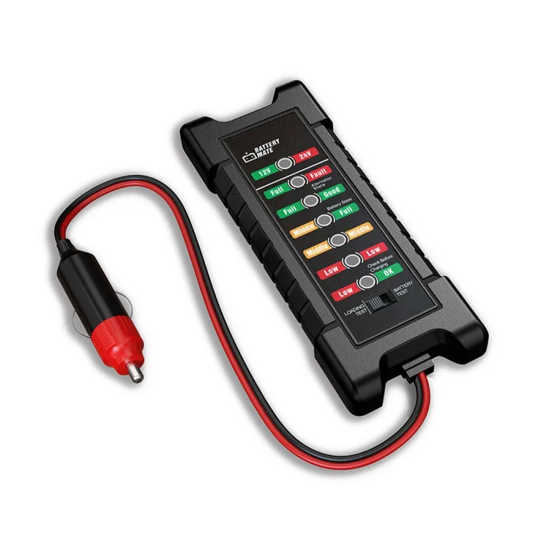 Автомобильный анализатор заряда аккумулятора 12 В вольт автоматический проверка