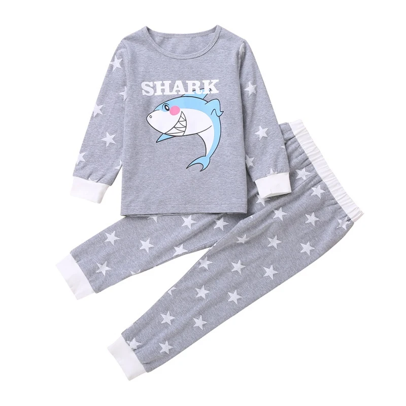 Детская зимняя одежда Модный детский костюм с принтом Топ длинными рукавами +