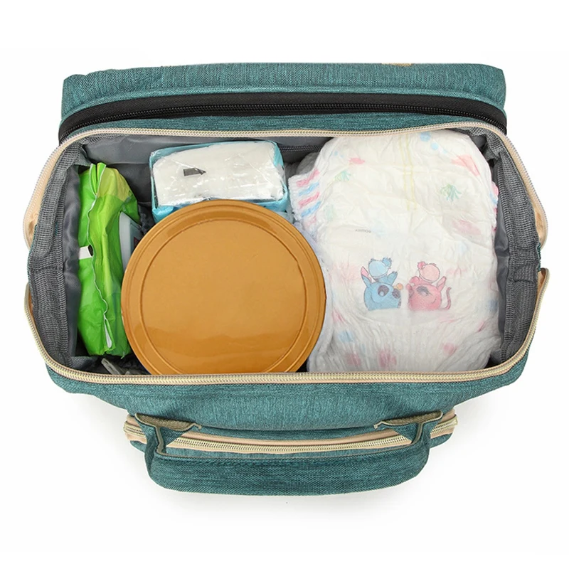 

Lekebaby Travel Bassinet Foldable Baby Bed Portable Diaper Mummy Bag Backpack Crib for Toddler