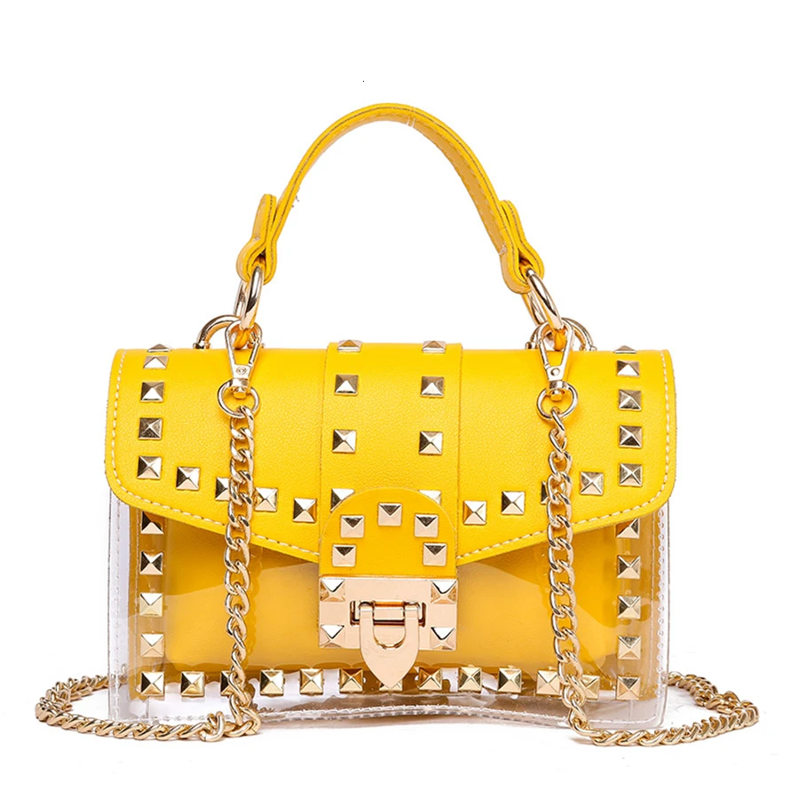 Два набора дизайнерских роскошных брендовых женских прозрачных сумок из ПВХ